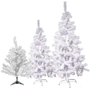 Umělý vánoční stromek bílý se stojanem
